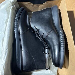 Cole Haan Hann ZEROGRAND Chukka Lace Up Dress Boots 10.5